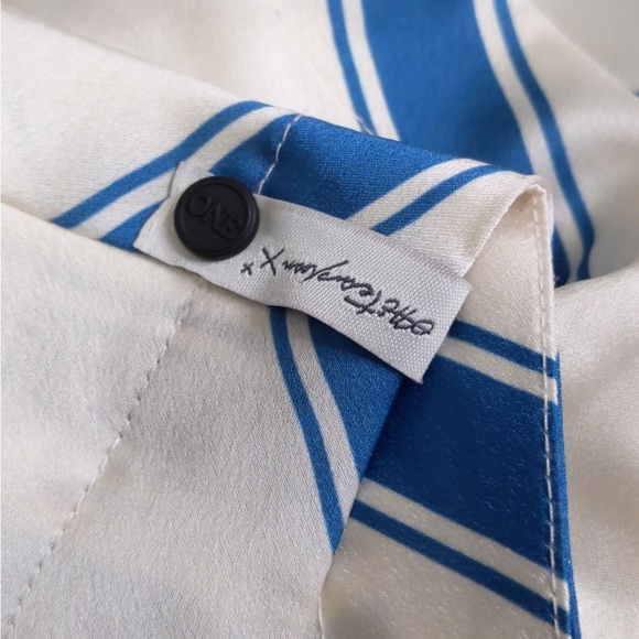 2x 👯‍♀️Host Pick⚡️One Teaspoon Cocktail Stripe Brooklyn Jumpsuit - Picture 11 of 12